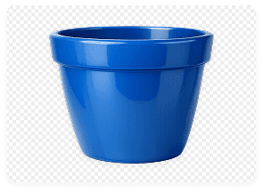 Transparent bucket PNG asset for ecommerce and design layouts