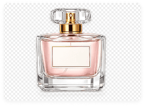 Perfume transparent PNG product asset generated from text