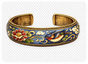 Bracelet transparent PNG asset for ecommerce listings